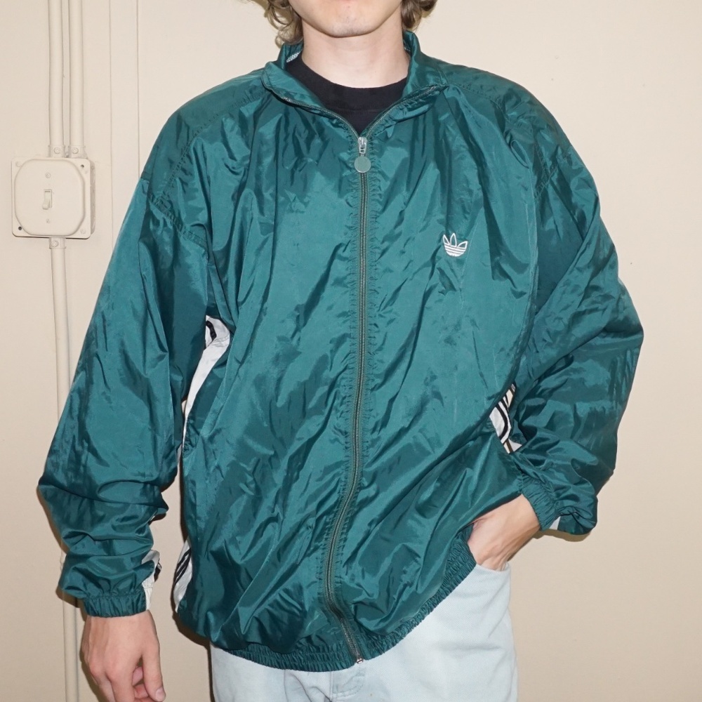 y2k Adidas Windbreaker